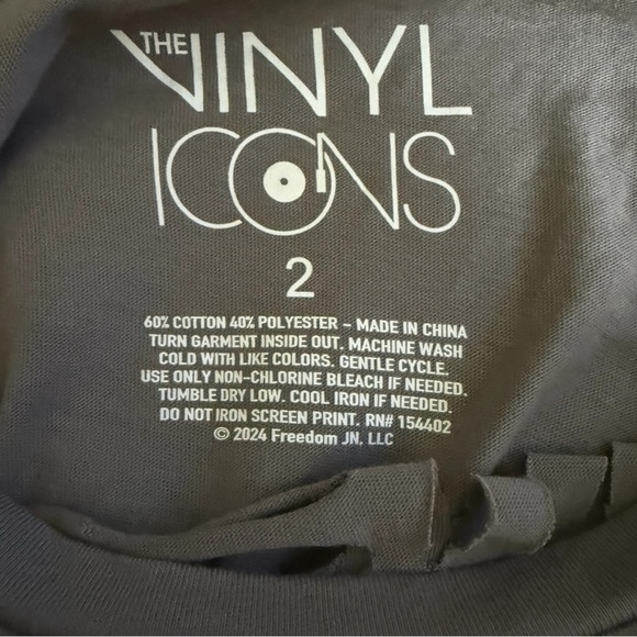 Journey Relaxed Fit Cotton Yoke Slash Tee - NWT - Picture 3 of 5